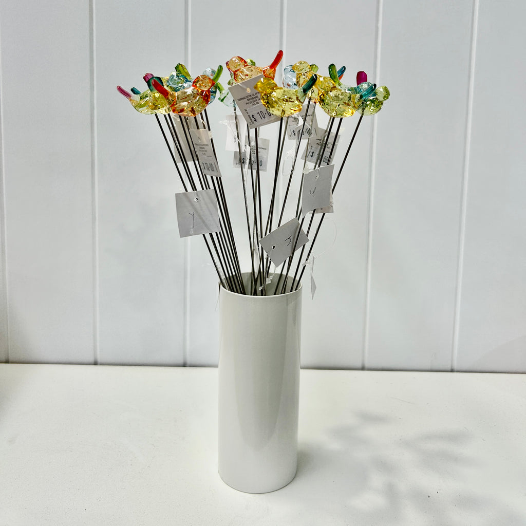 Acrylic Crystal Bird Stakes