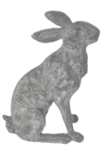 Sitting Hare Ears Back - Large