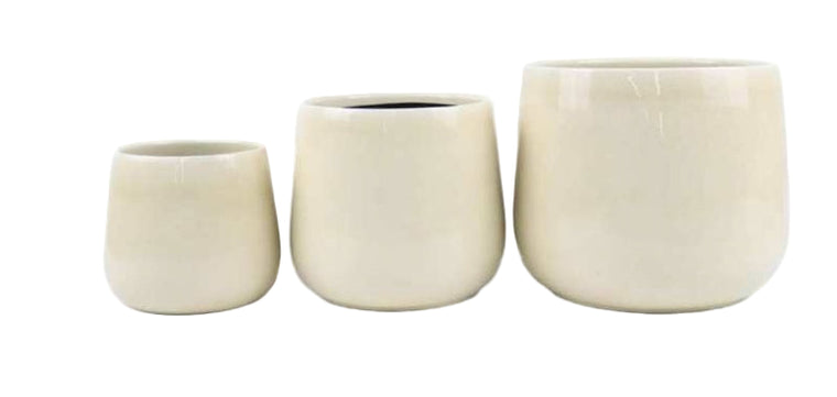 Alabaster White Planters