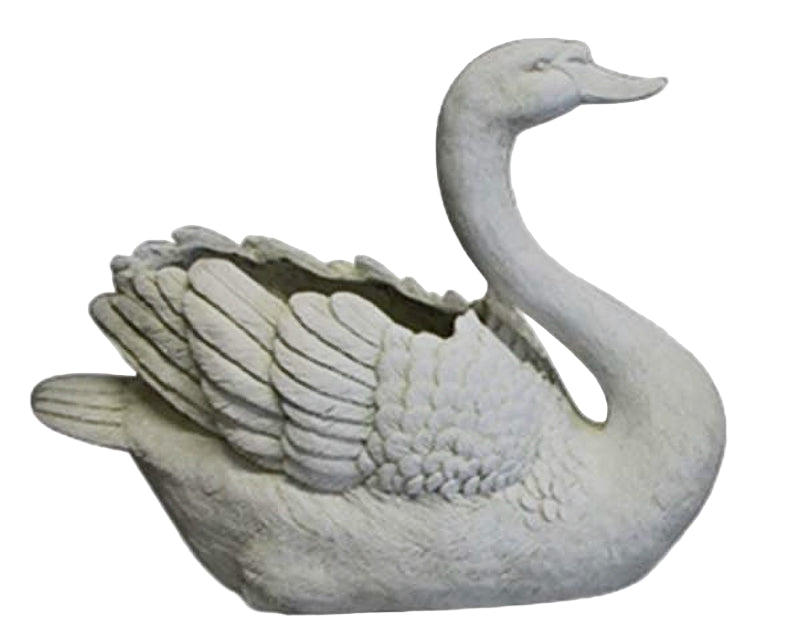 Swan Planter Head Down