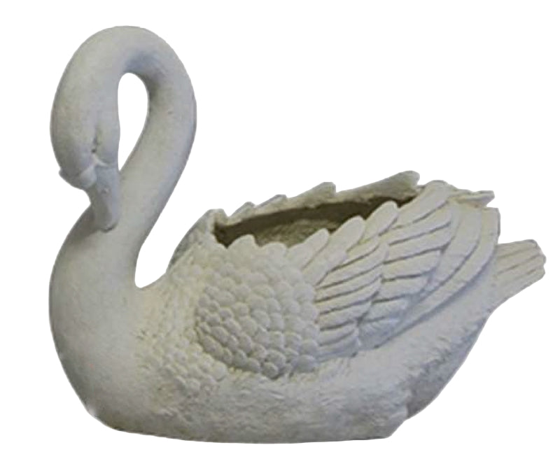 Swan Planter Head Down