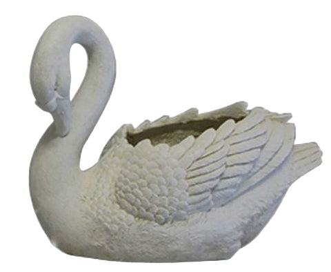 Swan Planter Head Down