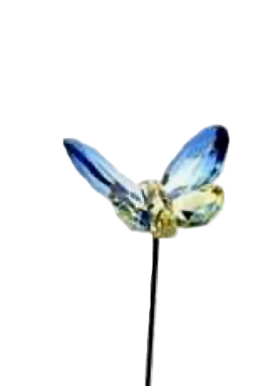 Acrylic Crystal Butterfly Stakes