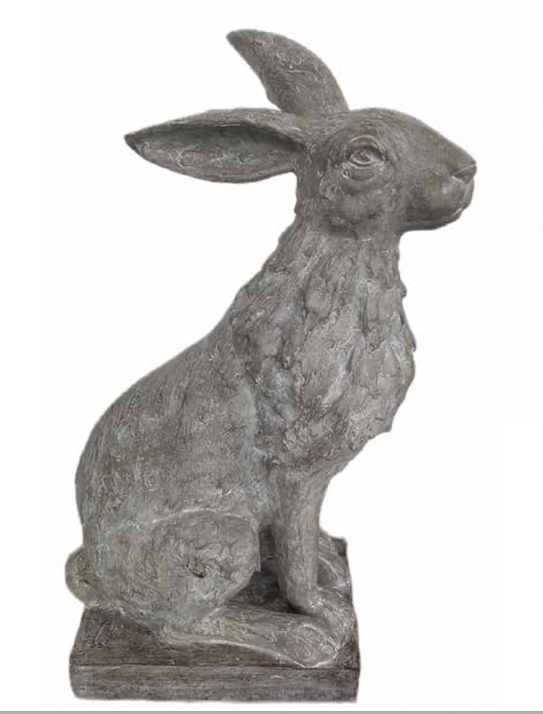 Sitting Hare on Base - Large