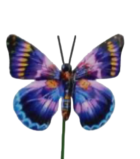 Metal Butterfly Stake