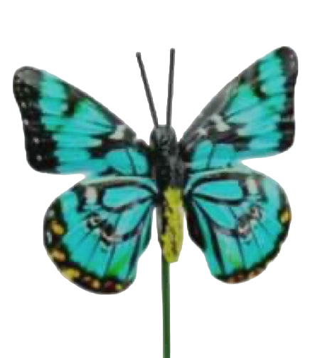 Metal Butterfly Stake