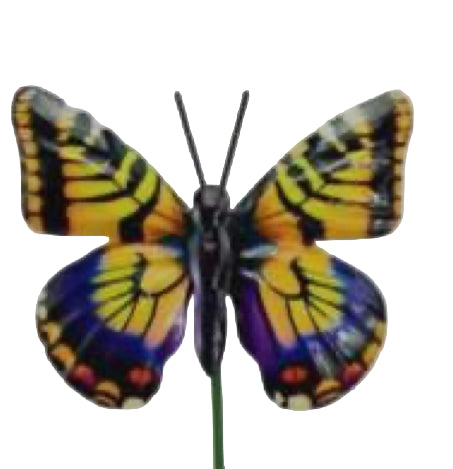 Metal Butterfly Stake