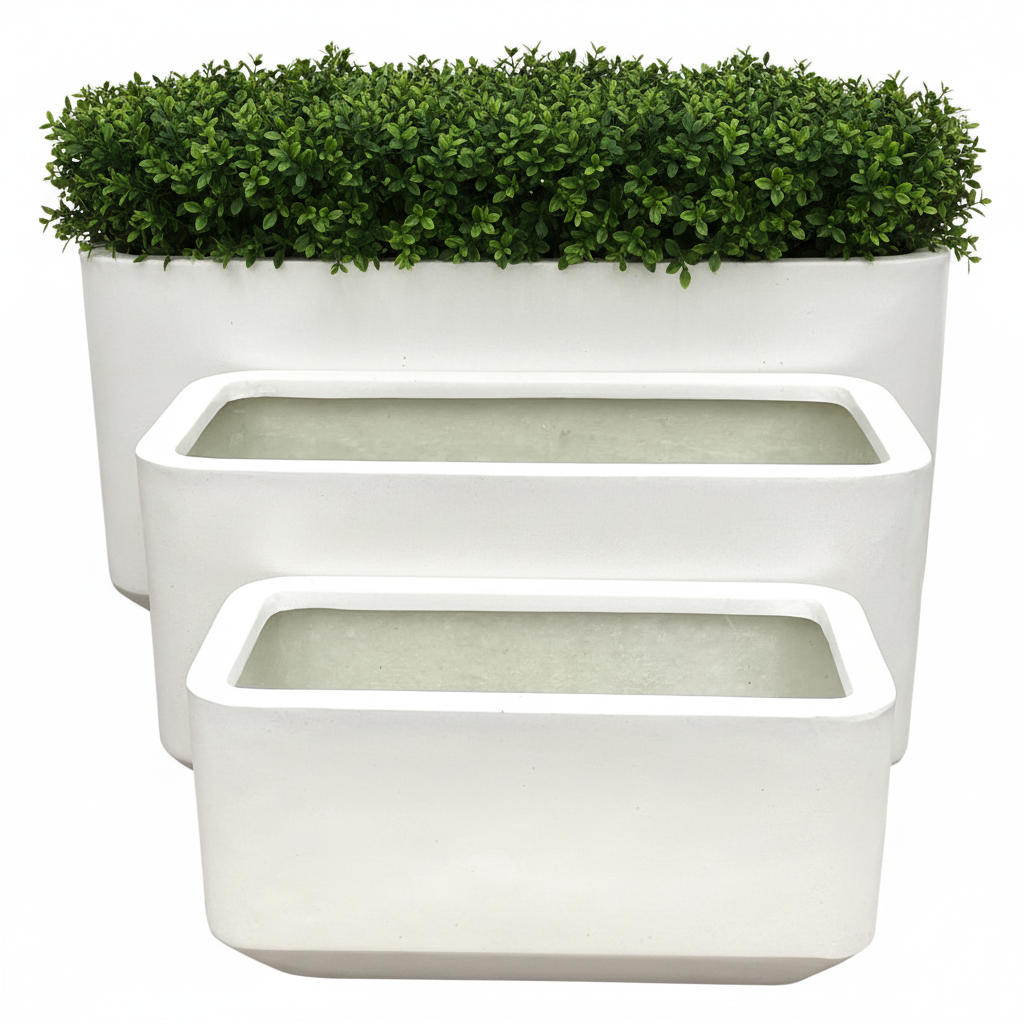 Grayson Trough Pure White