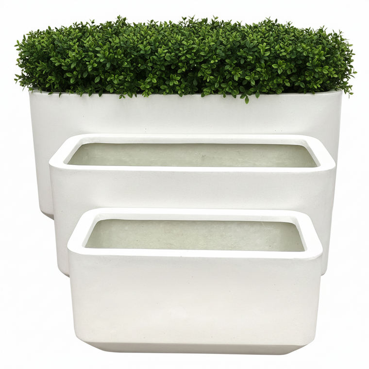 Grayson Trough Pure White