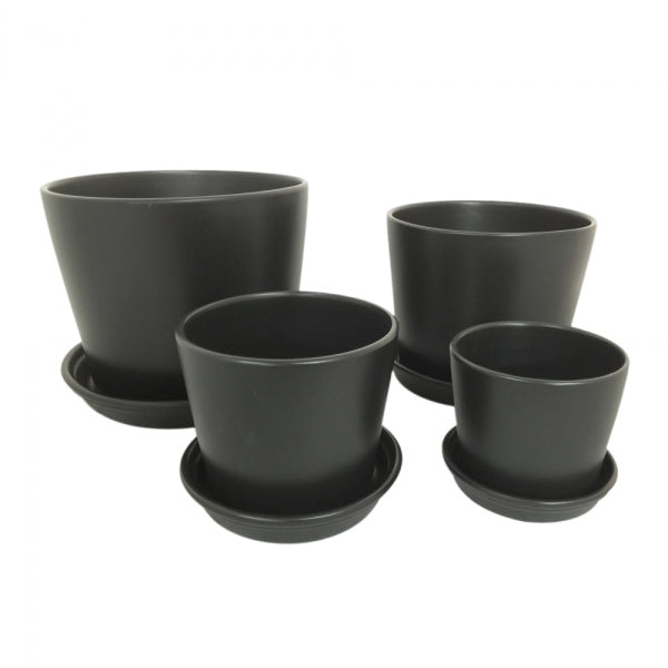Straight Planters Charcoal