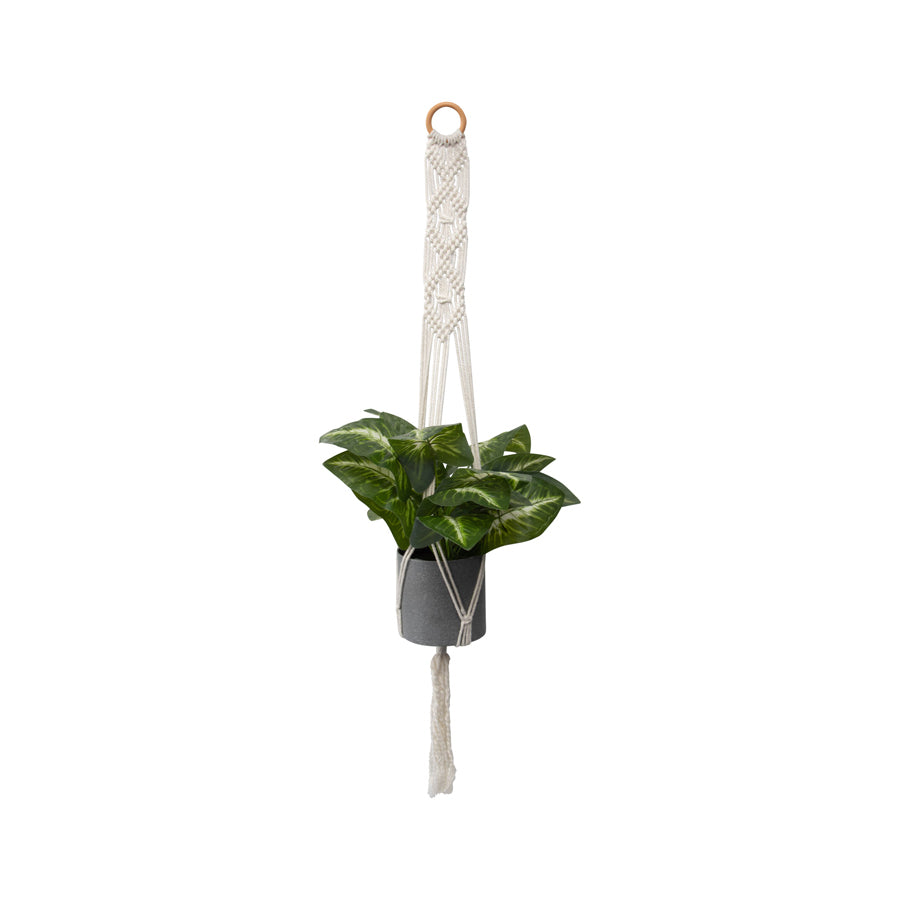 Macrame X-Design Potplant Hanger