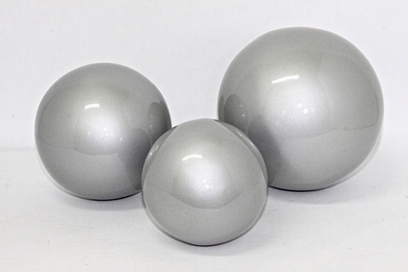 Decorative Ball Metallic Grey