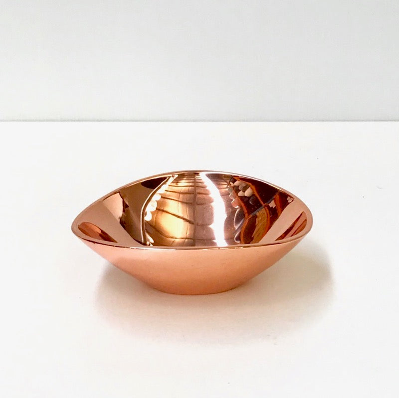 Tray Copper Candle