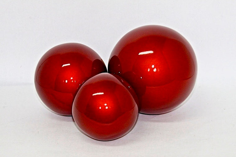 Decorative Ball Red Lacquer