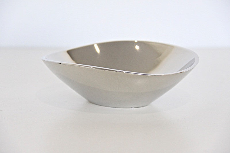 Tray Silver Candle