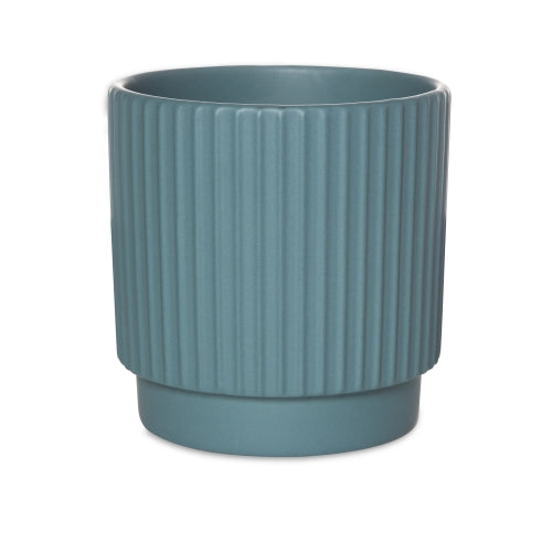 Conner Cover Pot Teal