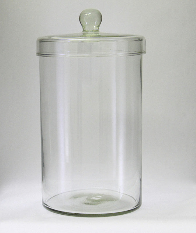 Glass Canister With Lid. Large