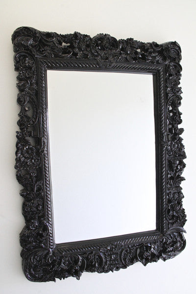 Mirror Glossy Black (95cm)