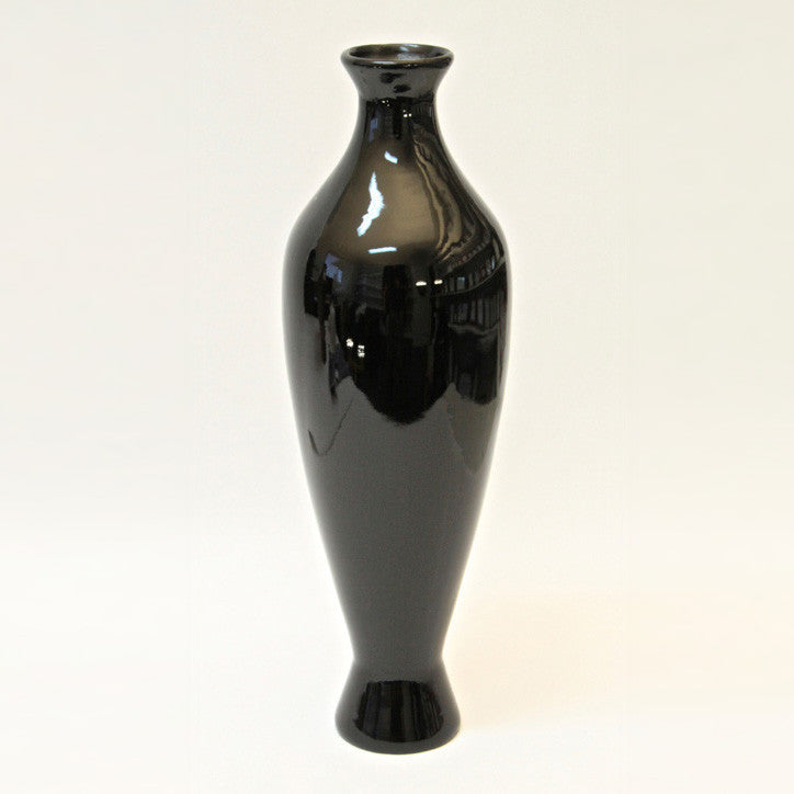 Vase Lacquer – Small Size – Black Lacquer (45cm)