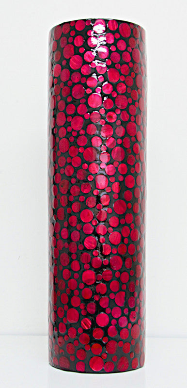 Vase Pink Mother of Pearl