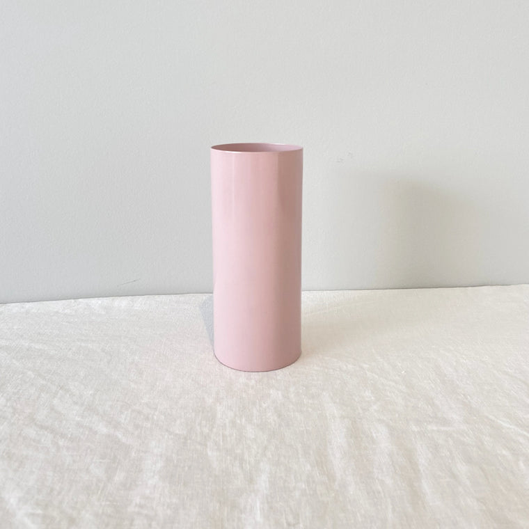 Medium Candlestick Pink Lemonade Vase
