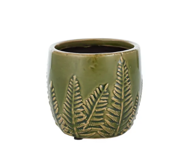 Fenix Ceramic Pot Green