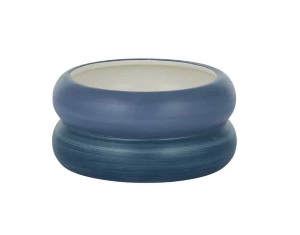 Tubes Ceramic Pot Blue