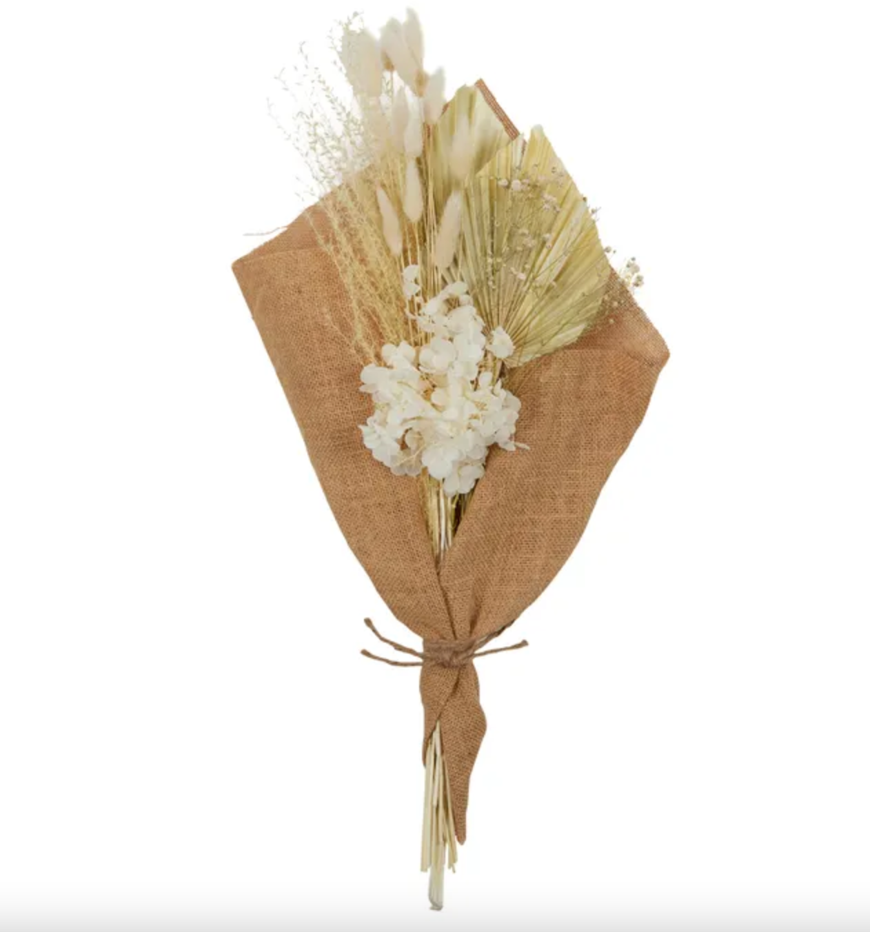 Ida Hessian Wrap Bouquet Ivory