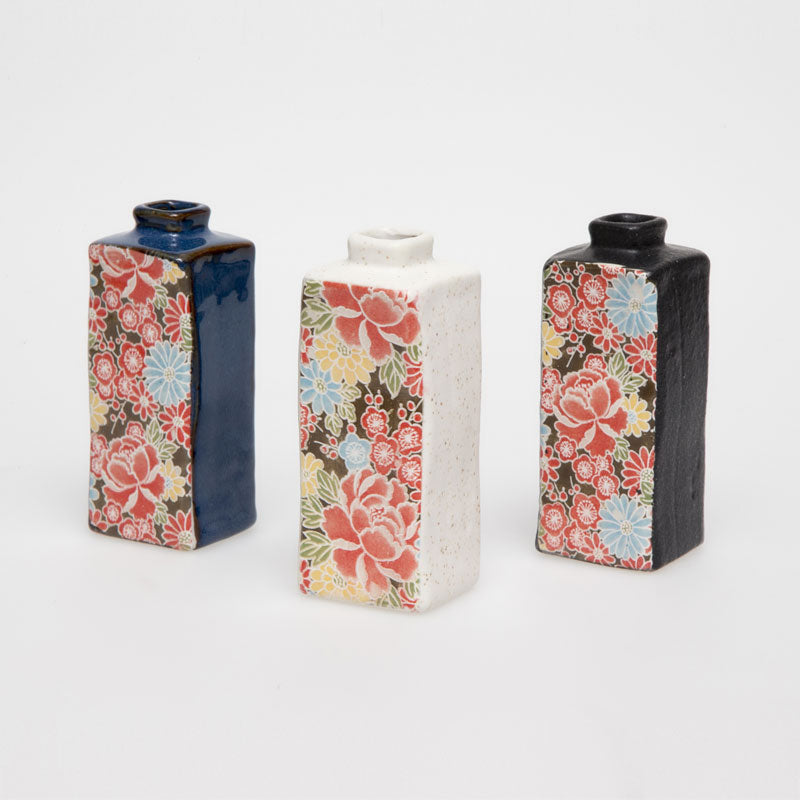 Shiki Yuzen Rectangle Vase