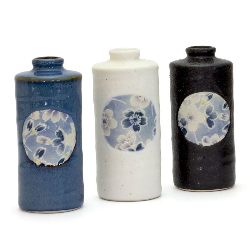 Sakura Zome Cylinder Vase