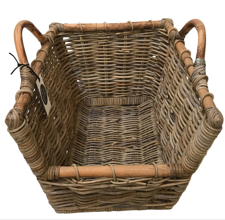 Log Carry Basket Grey